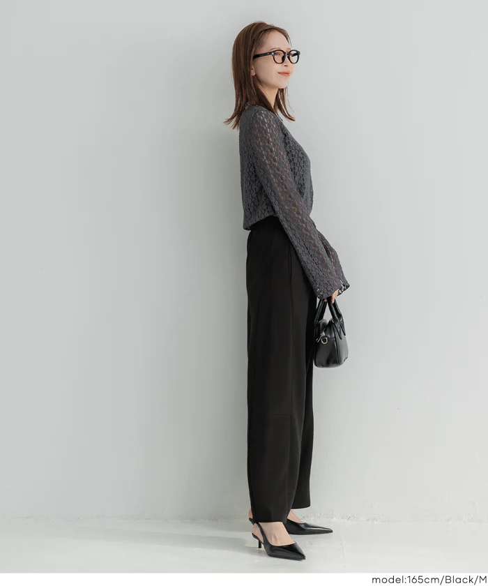 裏毛バレルスウェットパンツ レディース メール便不可 - Image 12