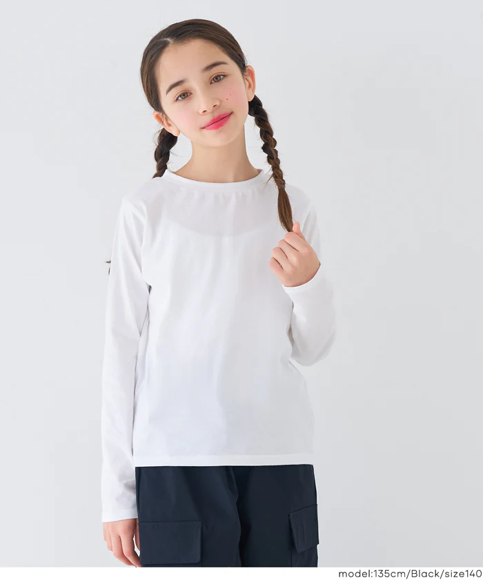 セール★2490円→1490円 ビスチェ＆長袖Tシャツ 2点セット キッズ メール便不可 - Image 7