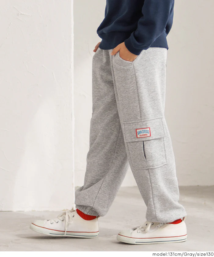 スウェットカーゴジョガーパンツ キッズ メール便不可 - Image 3