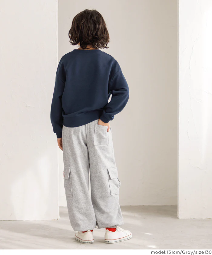 スウェットカーゴジョガーパンツ キッズ メール便不可 - Image 4