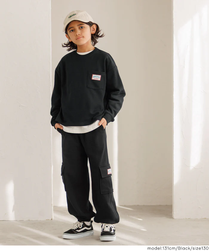 スウェットカーゴジョガーパンツ キッズ メール便不可 - Image 8