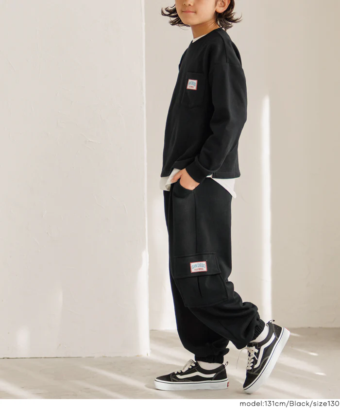 スウェットカーゴジョガーパンツ キッズ メール便不可 - Image 9