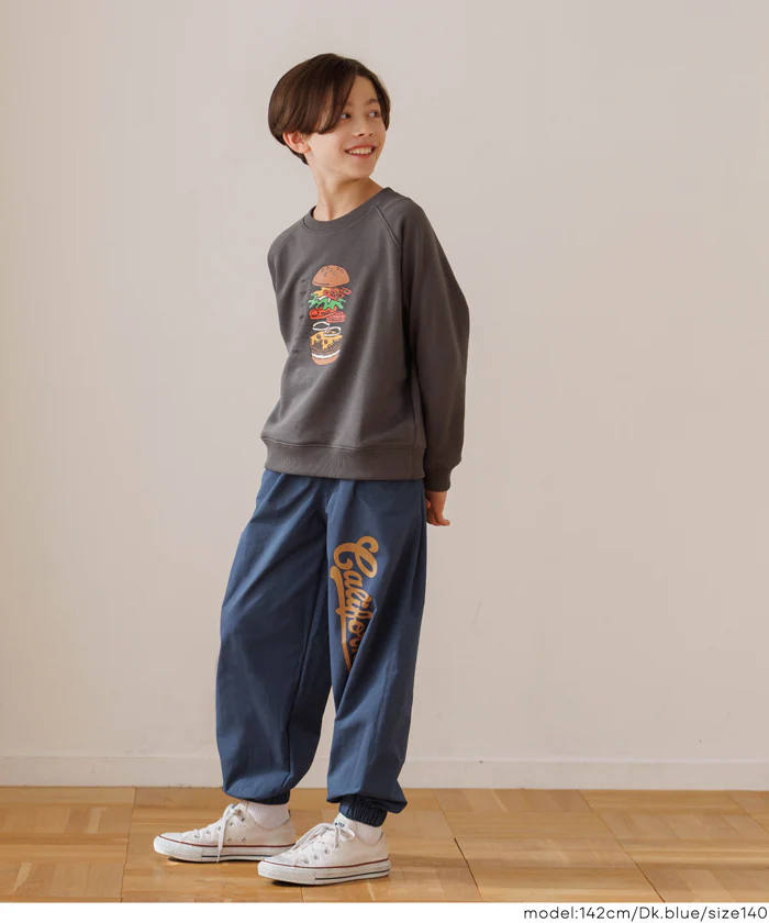 セール★2490円→1990円 【DAILY WARM】裏微起毛プリントジョガーパンツ キッズ メール便不可 - Image 6