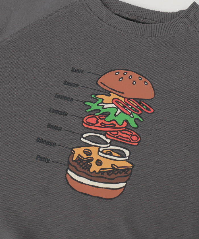 イラストラグランスウェットトップス キッズ メール便不可 - Image 15