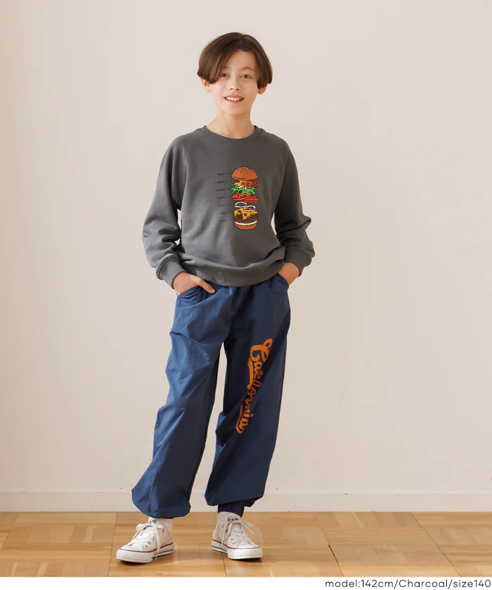イラストラグランスウェットトップス キッズ メール便不可 - Image 7