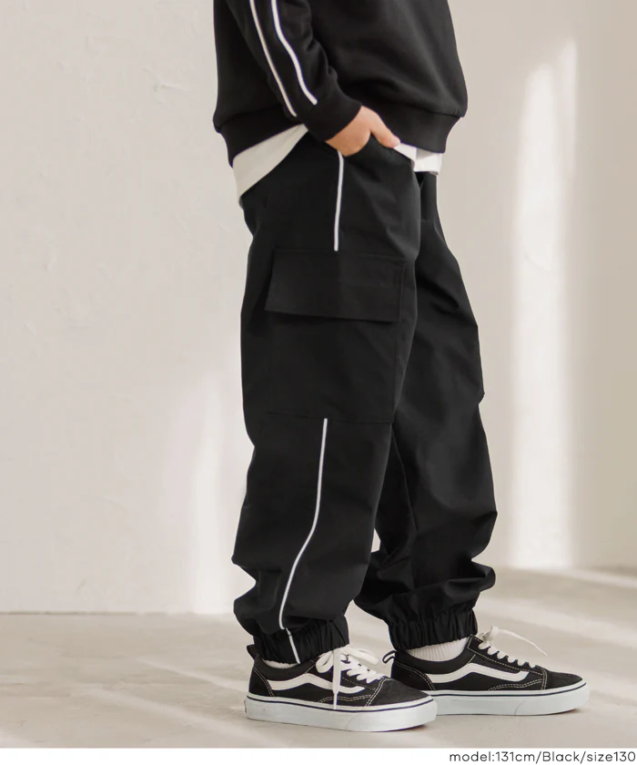 ラインカーゴジョガーパンツ キッズ メール便不可 - Image 13