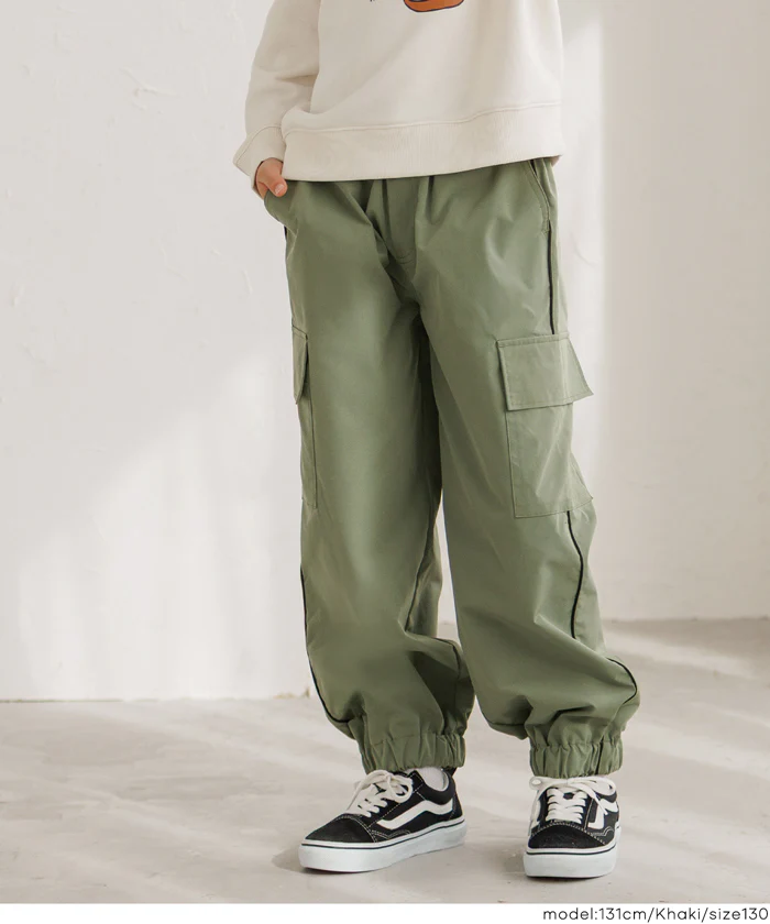 ラインカーゴジョガーパンツ キッズ メール便不可 - Image 5
