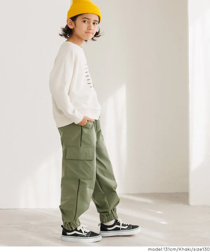 ラインカーゴジョガーパンツ キッズ メール便不可 - Image 6