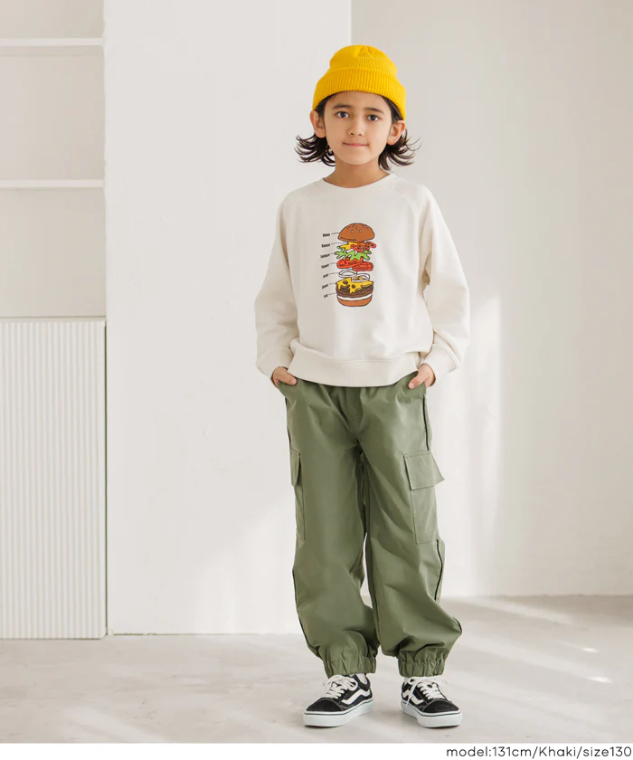 ラインカーゴジョガーパンツ キッズ メール便不可 - Image 7