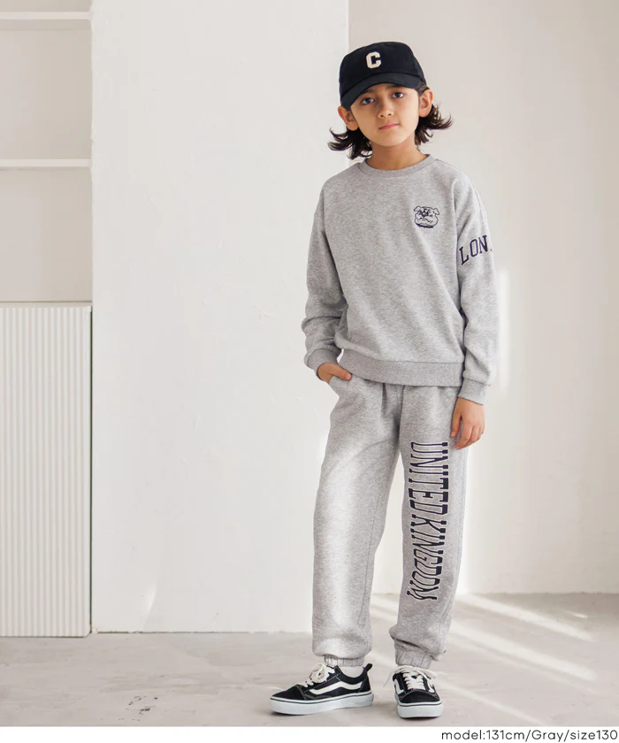 セール★1990円→990円プリントスウェットジョガーパンツ キッズ メール便不可 - Image 5