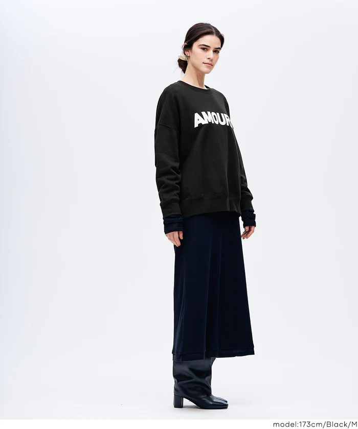 セール★2990円→1490円 ワッペン刺繍裏毛トレーナー レディース メール便不可 - Image 8
