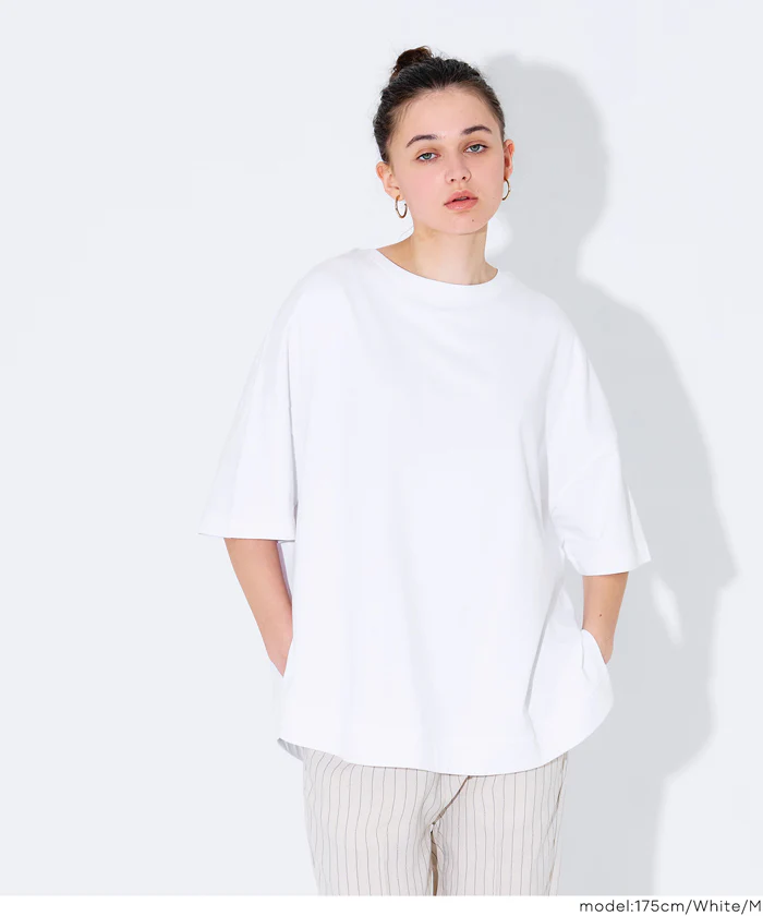 レギュラーウェイトラウンドT レディース メール便不可 - Image 2