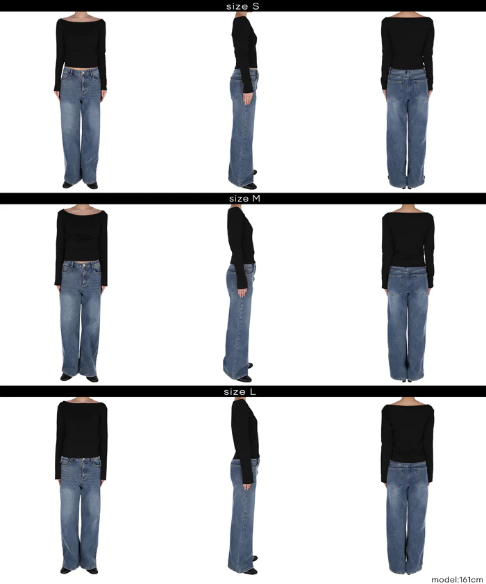 ボートネックリブTシャツ レディース メール便不可 - Image 18