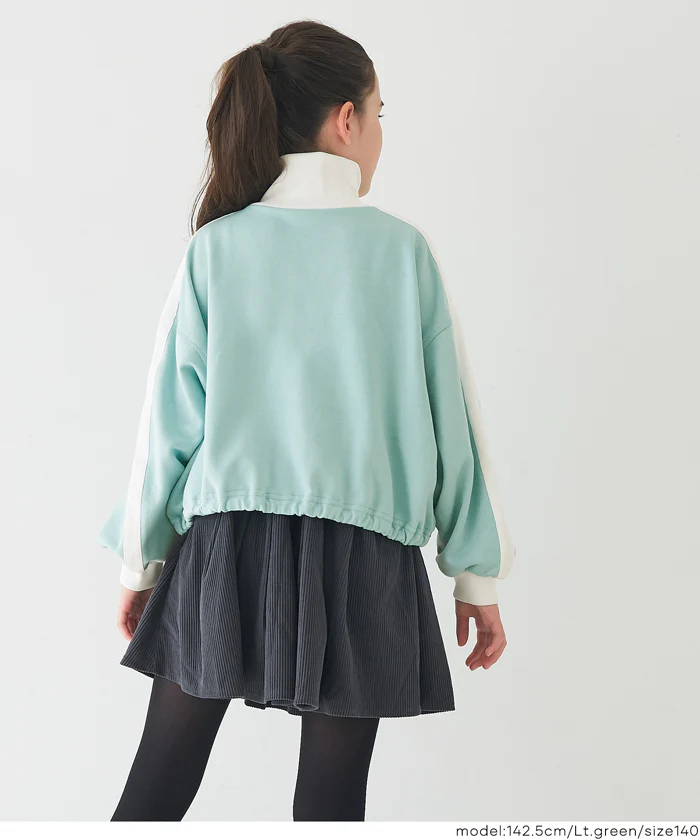 ハーフジップライントップス キッズ メール便不可 - Image 10