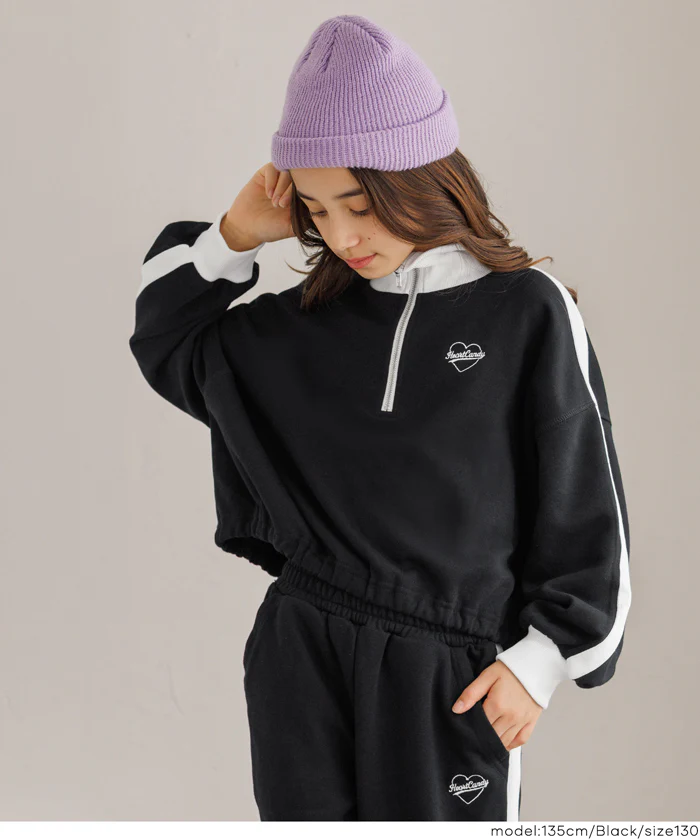 ハーフジップライントップス キッズ メール便不可 - Image 5