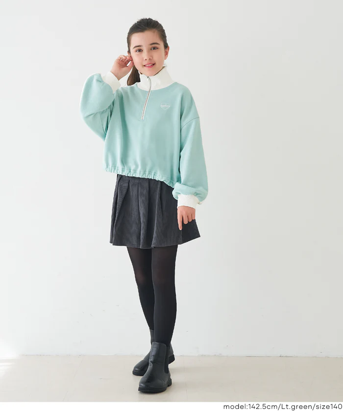 ハーフジップライントップス キッズ メール便不可 - Image 8