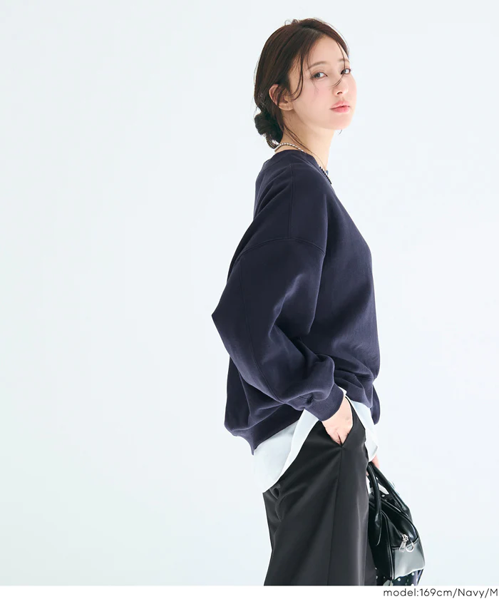 セール★2690円→1490円 裏毛ボリュームシルエットスウェット レディース メール便不可 - Image 10