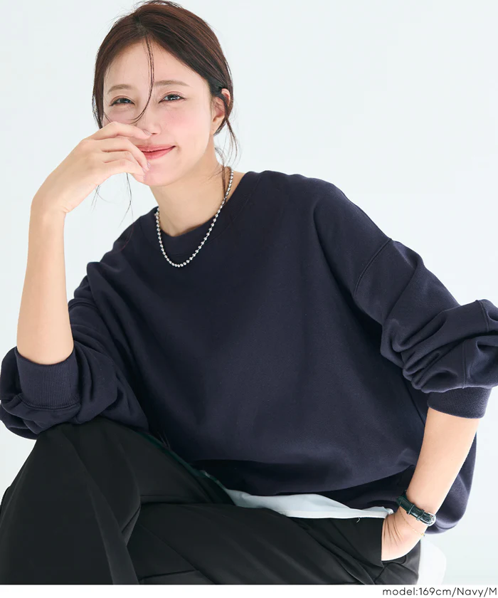 セール★2690円→1490円 裏毛ボリュームシルエットスウェット レディース メール便不可 - Image 13