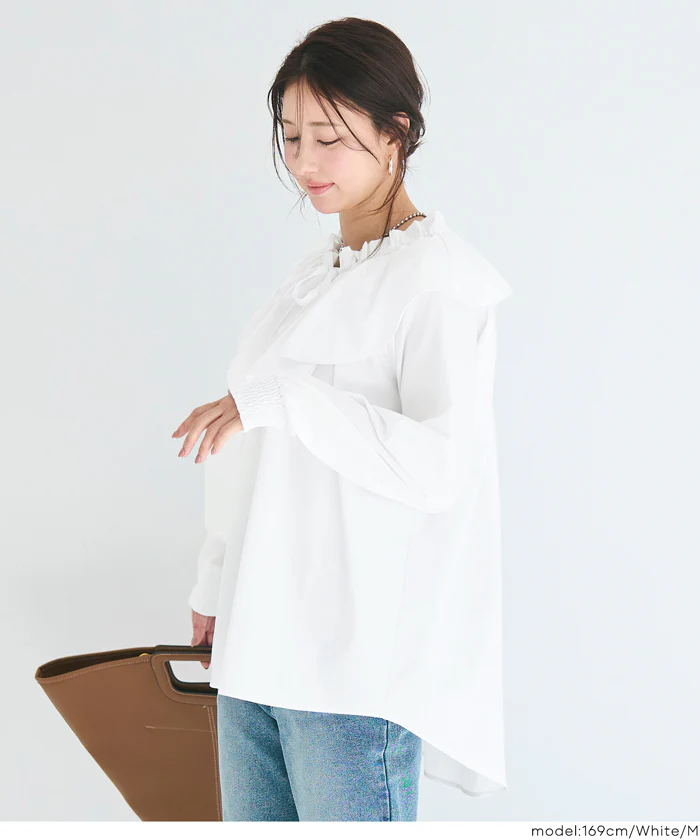 セール★2990円→1490円 ビックカラーチュニックブラウス レディース メール便不可 - Image 10