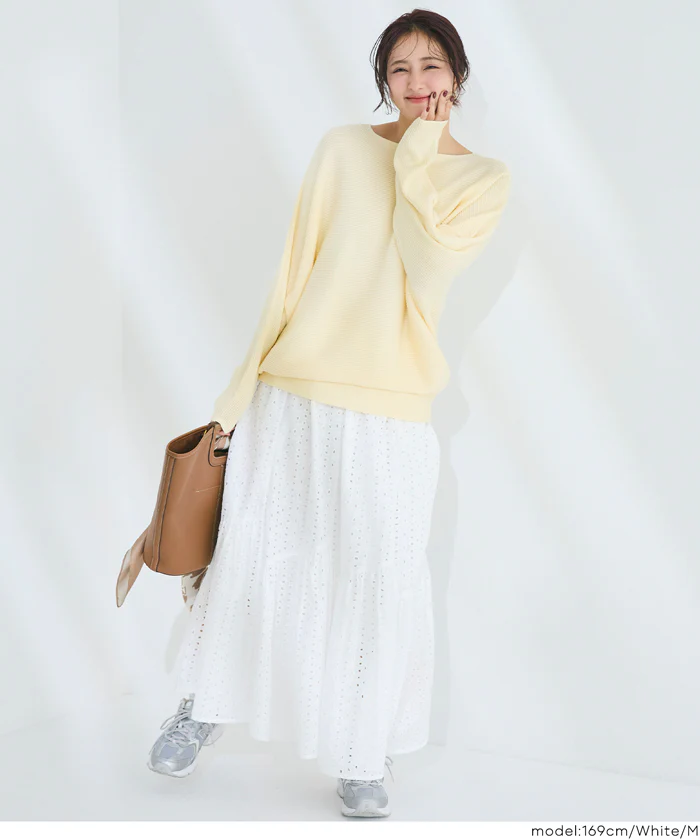 セール★3490円→2490円 カットワークレーススカート レディース メール便不可 - Image 9