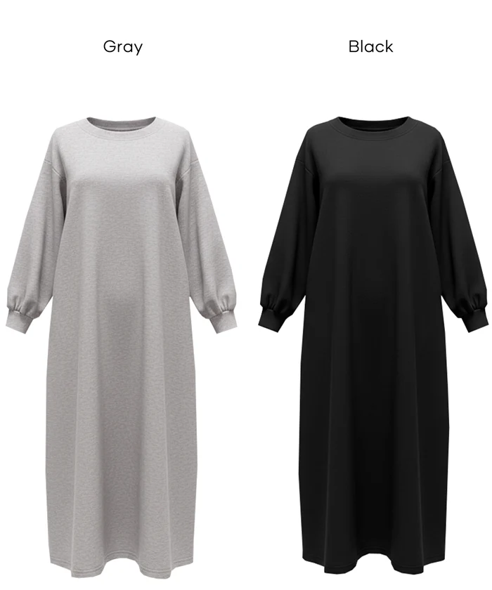セール★2690円→2490円 裏毛2wayオフショルダーワンピース レディース メール便不可 - Image 16