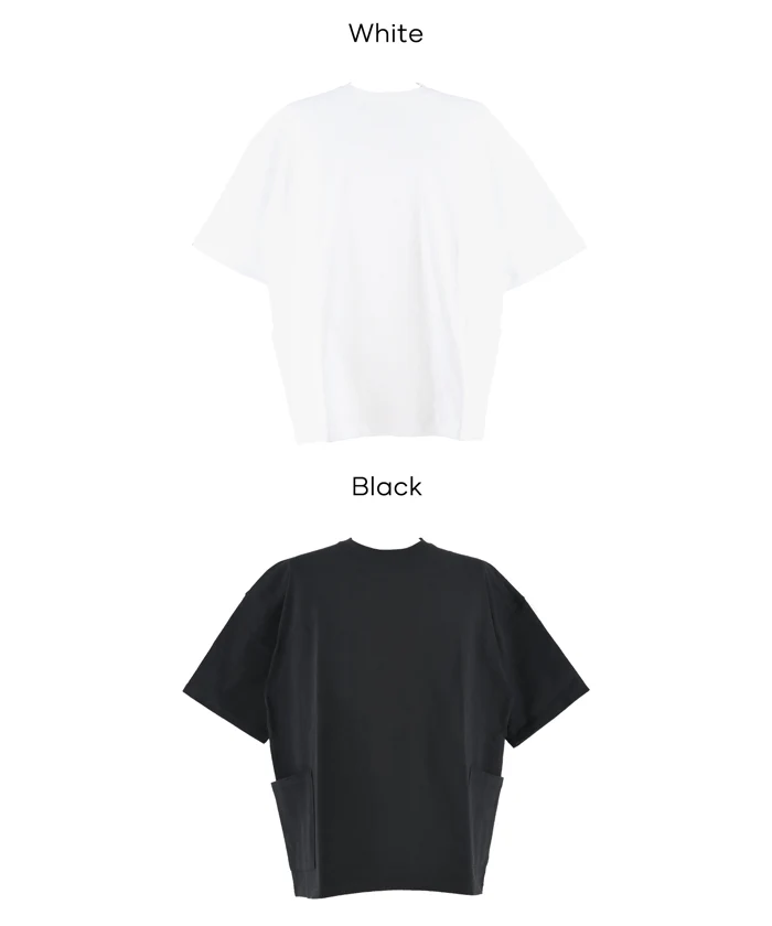 ヘビーウェイト裾ダブルポケットTシャツ メンズ レディース メール便不可 - Image 16