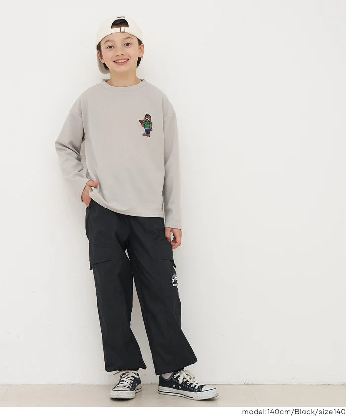 刺繍パラシュートパンツ キッズ メール便不可 - Image 8