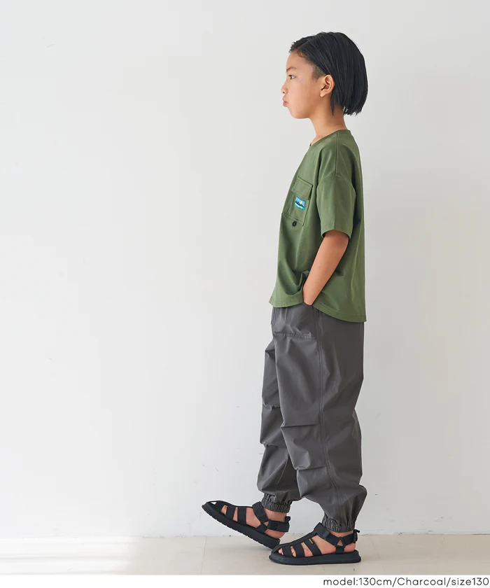 セール★1990円→1690円 ストレッチタックパンツ キッズ メール便不可 - Image 3