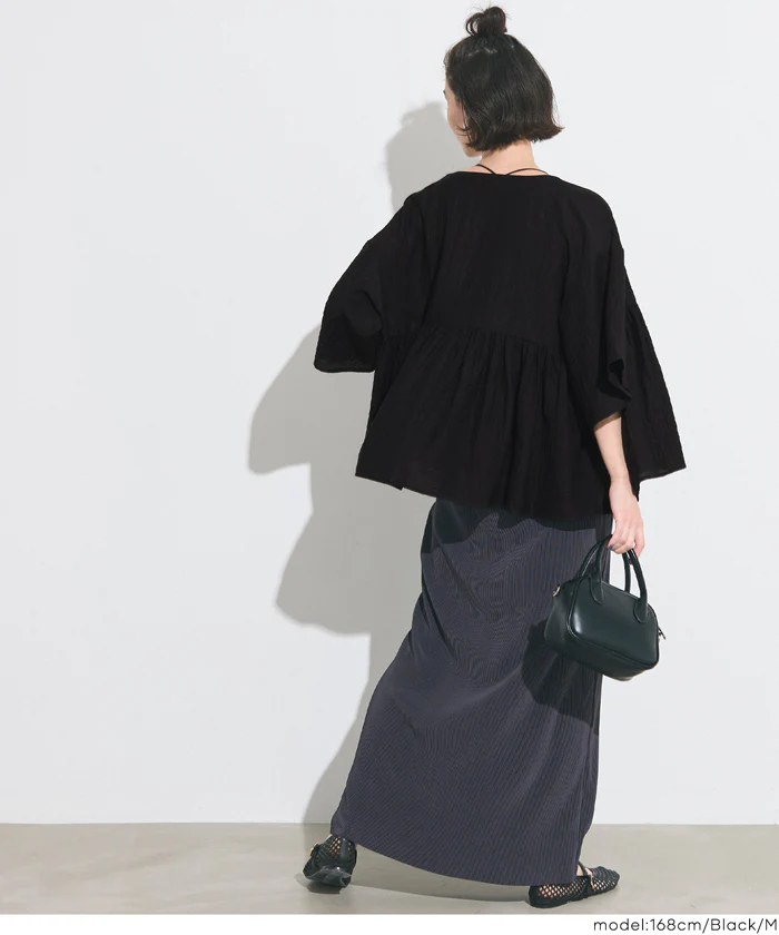 シアーフレアスリーブブラウス レディース メール便不可 - Image 15
