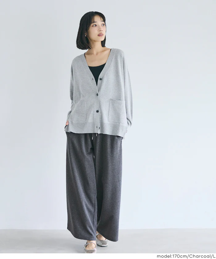 裏毛スウェットワイドパンツ レディース メール便不可 - Image 12