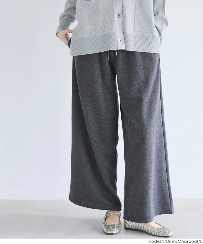 裏毛スウェットワイドパンツ レディース メール便不可 - Image 13