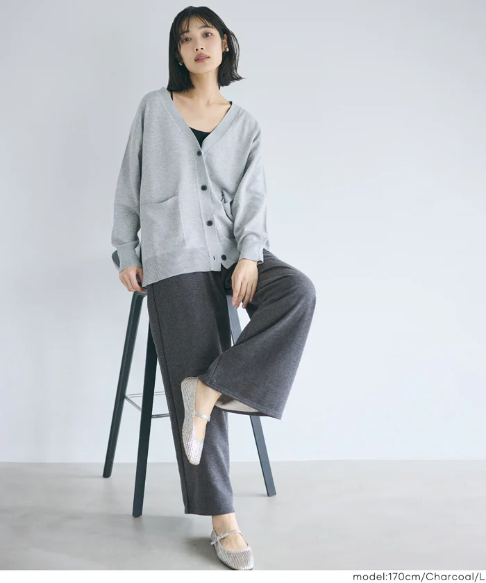 裏毛スウェットワイドパンツ レディース メール便不可 - Image 14