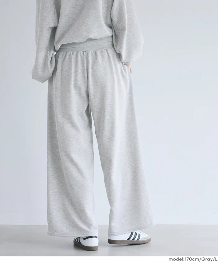 裏毛スウェットワイドパンツ レディース メール便不可 - Image 6
