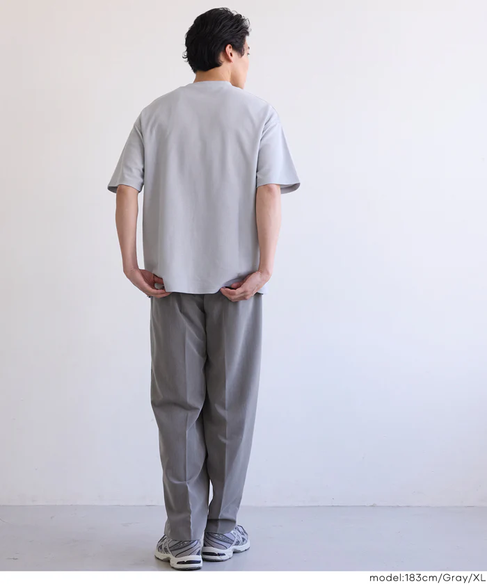 梳毛ライクスラックスパンツ メンズ メール便不可 - Image 11