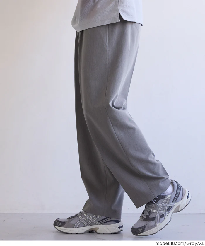 梳毛ライクスラックスパンツ メンズ メール便不可 - Image 12