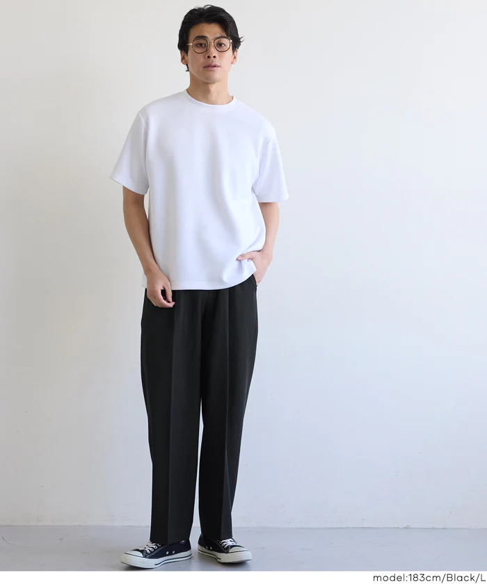 梳毛ライクスラックスパンツ メンズ メール便不可 - Image 3