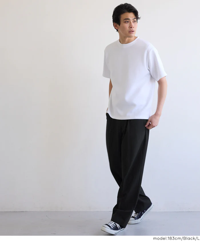 梳毛ライクスラックスパンツ メンズ メール便不可 - Image 6