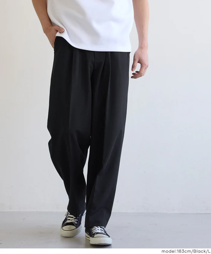 梳毛ライクスラックスパンツ メンズ メール便不可 - Image 7