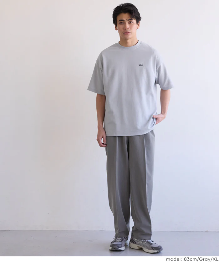 梳毛ライクスラックスパンツ メンズ メール便不可 - Image 8