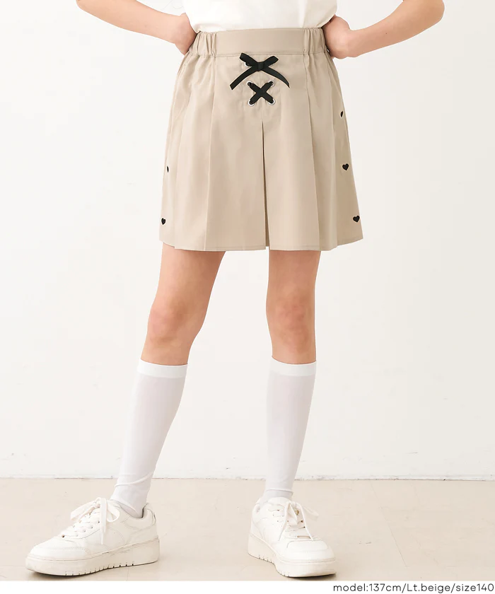 ハートラインプリーツスカート キッズ メール便不可 - Image 6