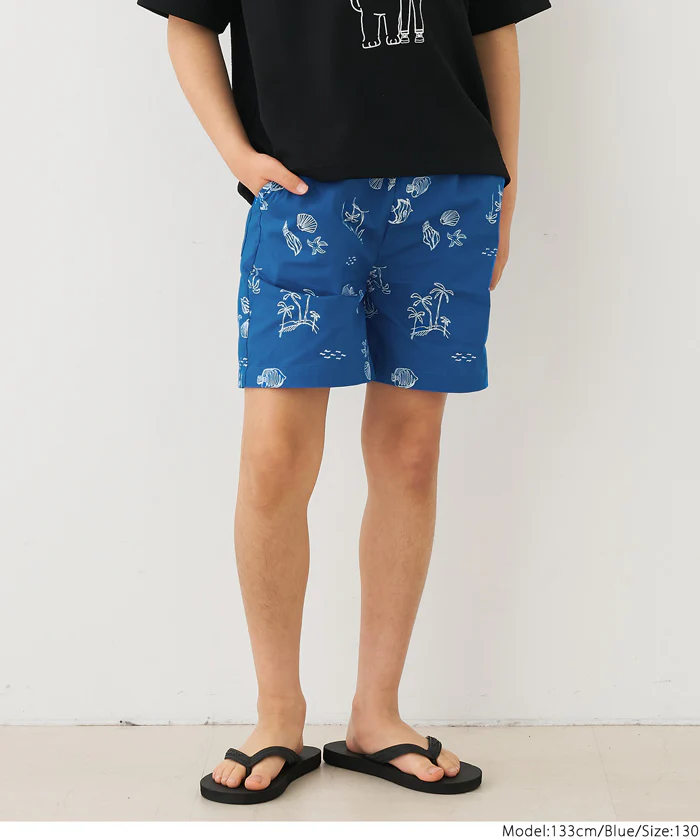 総柄ショートパンツ キッズ メール便可 - Image 5