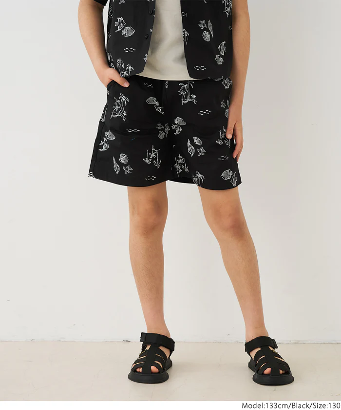総柄ショートパンツ キッズ メール便可 - Image 7