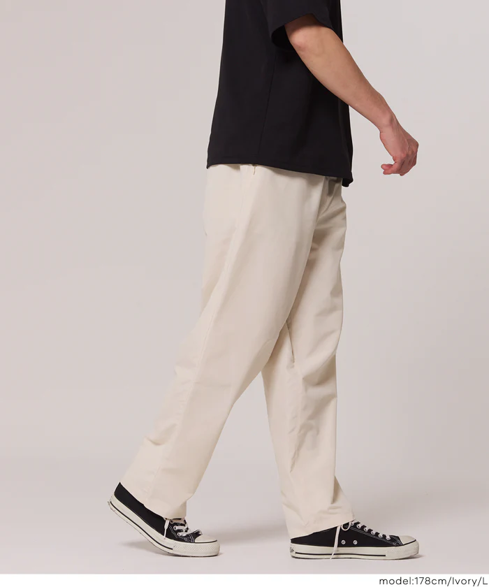 ワイドテーパードイージーパンツ メンズ メール便不可 - Image 11