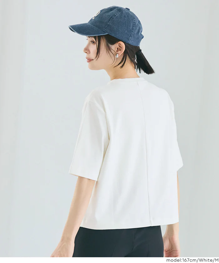 EAZY TEX オーバーサイズTシャツ レディース メール便可 【田中里奈様着用】mrb - Image 11