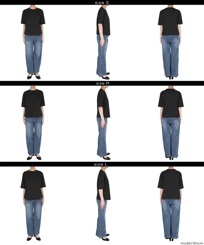EAZY TEX オーバーサイズTシャツ レディース メール便可 【田中里奈様着用】mrb - Image 15