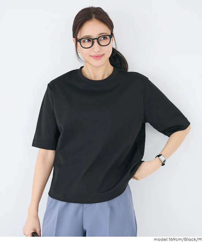 EAZY TEX オーバーサイズTシャツ レディース メール便可 【田中里奈様着用】mrb - Image 5