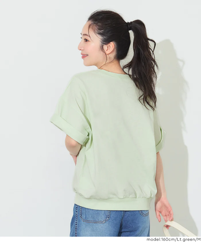 T-スウェット半袖トップス レディース メール便不可 - Image 17