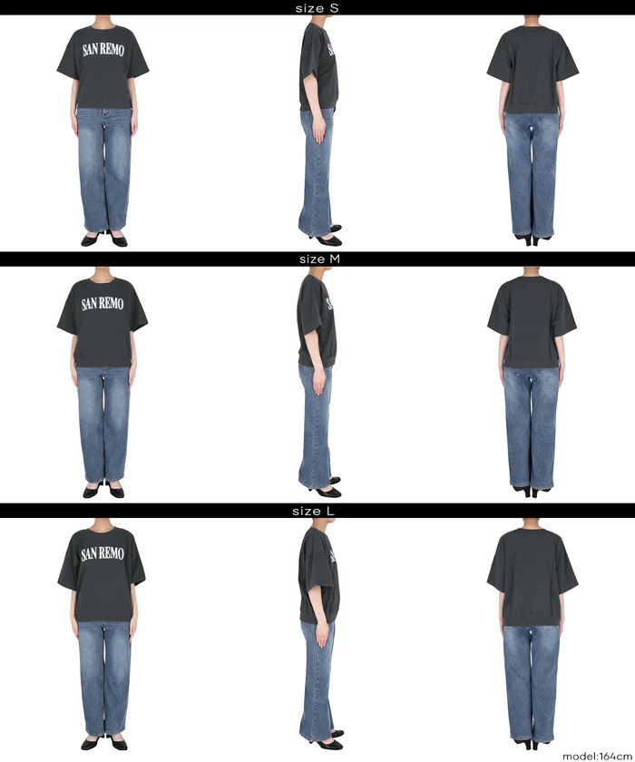 T-スウェット半袖トップス レディース メール便不可 - Image 20