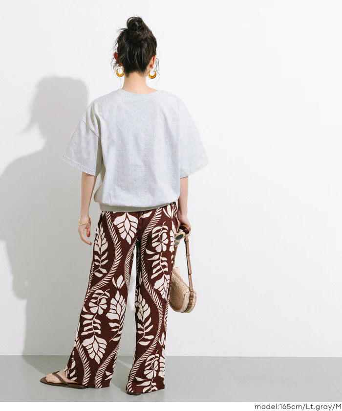 T-スウェット半袖トップス レディース メール便不可 - Image 6