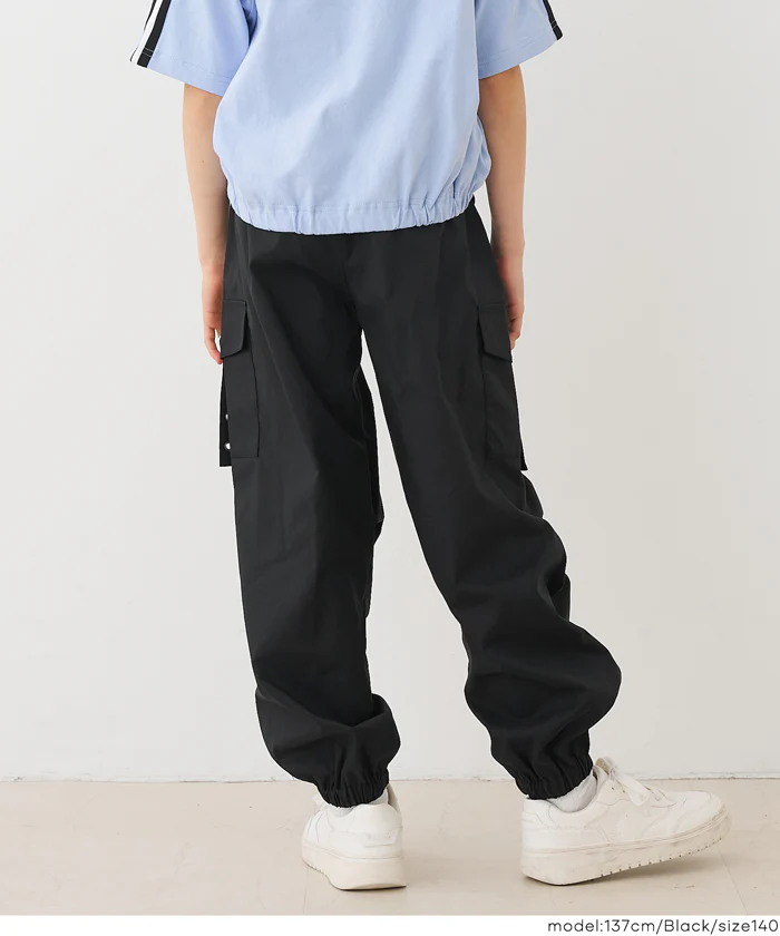 ハートバックルパラシュートパンツ キッズ メール便不可 - Image 11